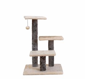 Wuapu Rascador Gato Four Beige para gatos