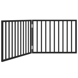 VidaXL Puerta Pegable Madera para Perros