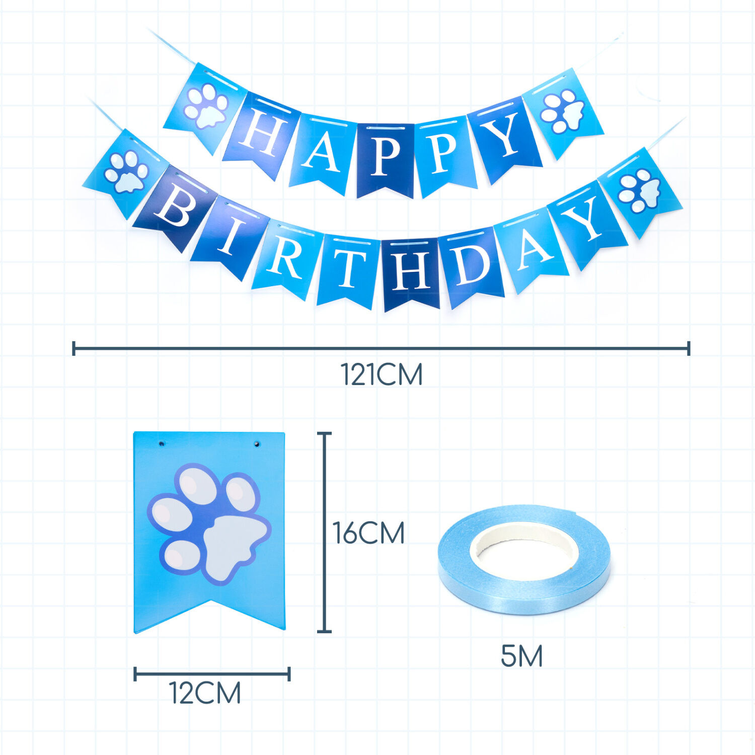 Nobleza - Set de Cumplea&ntilde;os para Mascotas, Tri&aacute;ngulo de Pa&ntilde;uelo de Cumplea&ntilde;os para Perros,Sombrero Pa&ntilde;uelo Banner de Cumplea&ntilde;os para Perros, para La Decoraci&oacute;n de La Fiesta de Cumplea&ntilde;os de Mascotas, , large Imagen numero 3