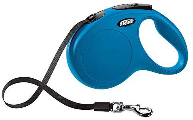 Flexi Classic Cinta Correa Azul Extensible para perros thumbnail