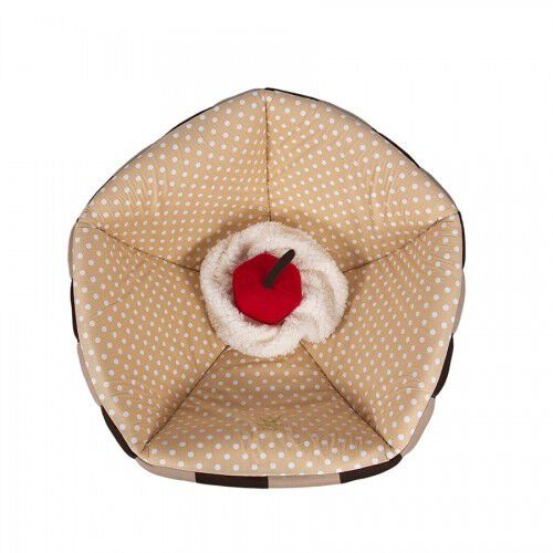 Cama Cupcake Woof para perros color Marr&oacute;n, , large Imagen numero 3