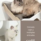 Cama para gatos Catit Vesper Cabana color blanco, , large image number null