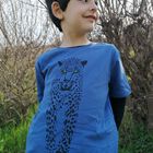 Camiseta niño/a jaguar color Azul, , large image number null