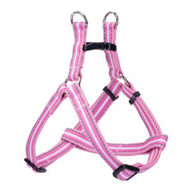 Nobleza Arnés Reflectante Rosa para Perros
