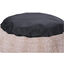 Lebby cama suave redonda beige para perros, , large indicador imagen numero 4