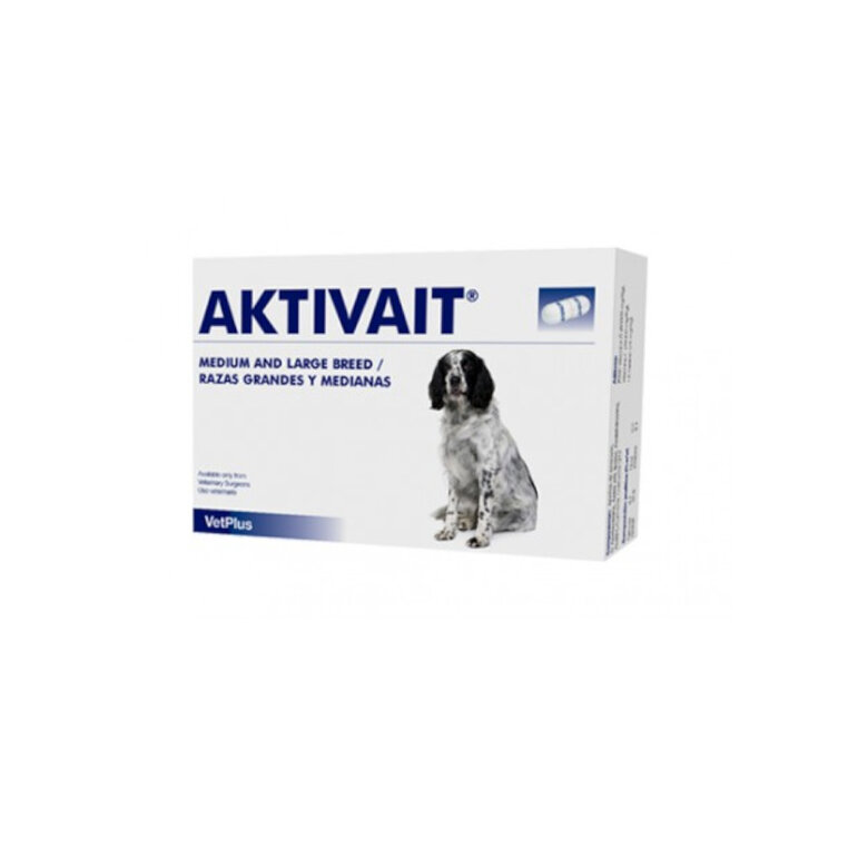 Vetplus Aktivait vitaminas para perros mayores image number null