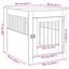 vidaXL Jaula para perros madera ingeniería roble artesanal 45x62x59cm, , large indicador imagen numero 20