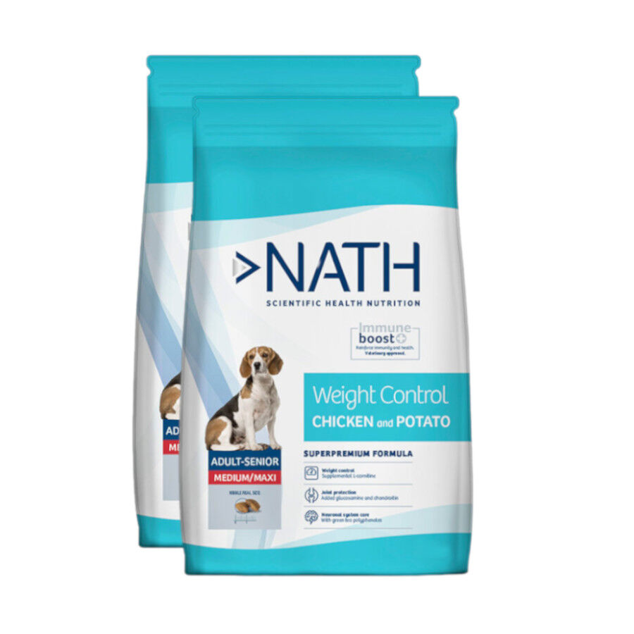 Nath Adult Medium Maxi Weight Control Pienso para Perros thumbnail