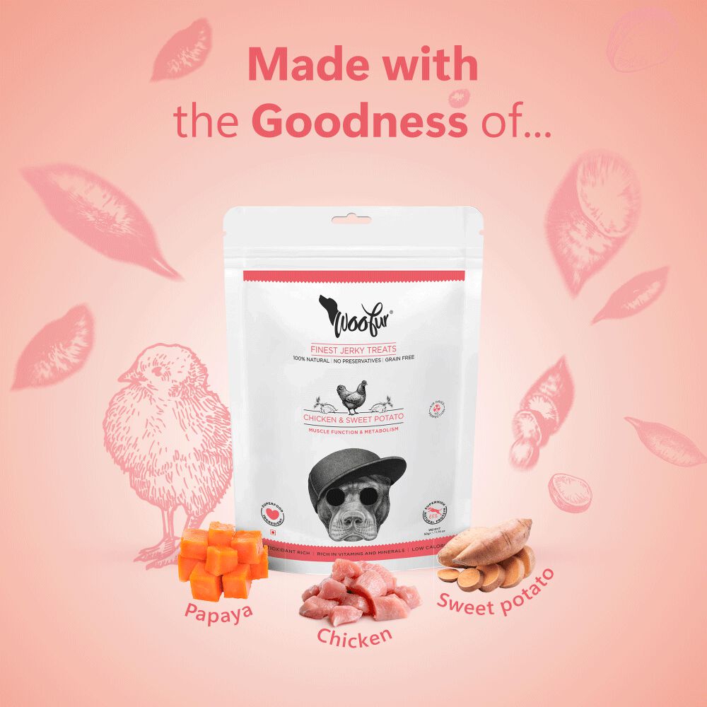 Delicias de carne seca: pollo y batata (50 g/1,76 oz), , large Imagen numero 4