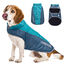 Nobleza Abrigo para Perro Impermeable, Chaquetas Abrigada de Invierno para Perros Mediano Grande, Ropa Reflectante para Perros, Chaleco para Perros Resistente al Viento (Azul, XXL), , large indicador imagen numero 6