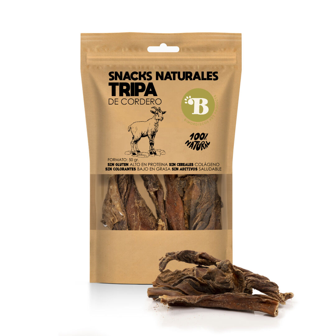 BIMORDISCOS Tripas de cordero para perros, , large Imagen numero 1