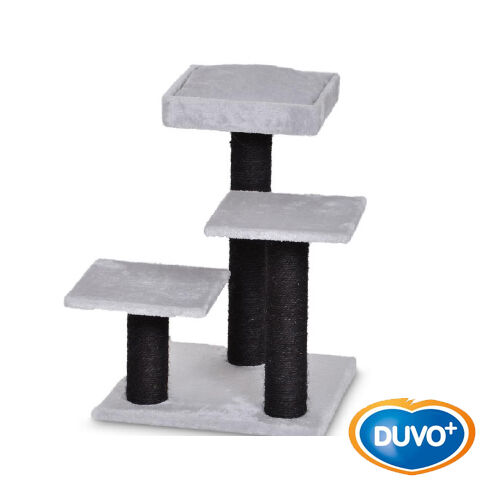 DUVO RASCADOR ALICE (GRIS Y NEGRO 40 x 40 x 56 CM), , large Imagen numero 1