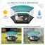 Nobleza 6 Paneles Plegable Jaula para Mascotas Peque&ntilde;os, Valla Met&aacute;lica para H&aacute;mster, Recinto Exterior Protegido para Conejos - Tama&ntilde;o (L112*W96*H56.5cm)(1), , large indicador imagen numero 2