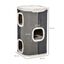 Barril rascador para gatos PawHut color Gris, , large indicador imagen numero 3