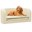 Vidaxl sof&aacute; plagable crema para perros, , large indicador imagen numero 5