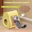 COSTWAY Casa para Gatos, Cama Gato en Forma de Aguacate Adorable con Tablero de Jute para Rascar, Agujero Redondo para Gatos, Condominio Compacto para Gatos de Interior, 35 x 33 x 40 cm, , large indicador imagen numero 3