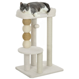 PawHut Árbol Beige para Gatos 