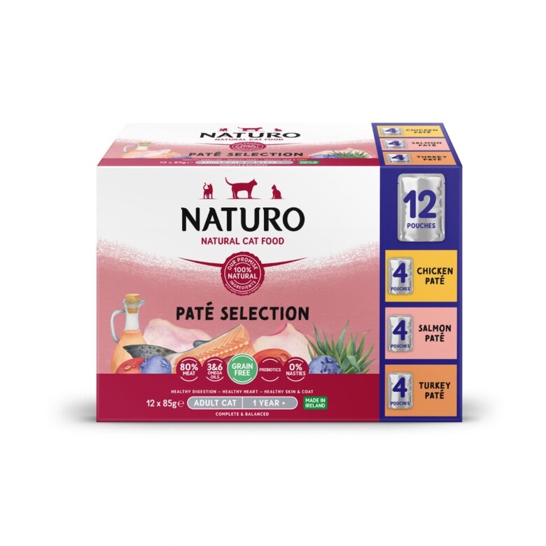 NATURO GATO PATE MULTIPACK 12x85G, , large image number null