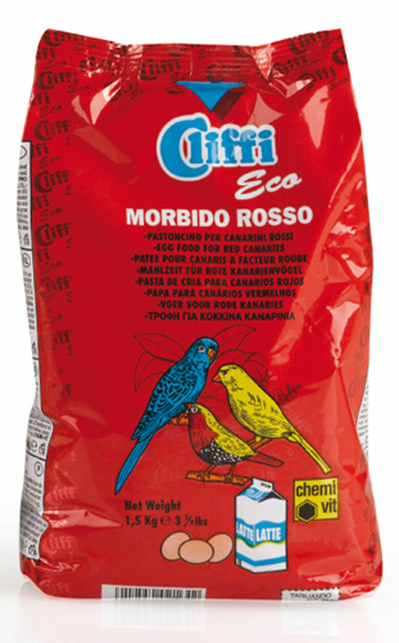 Cliffi Morbido Rosso pasta de cría para canarios rojos thumbnail