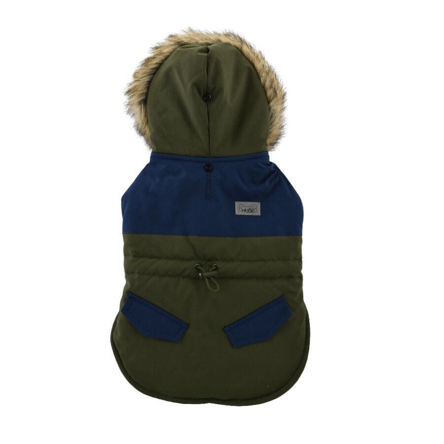 Outech Abrigo Impermeable Verde con Bolsillo para perros thumbnail