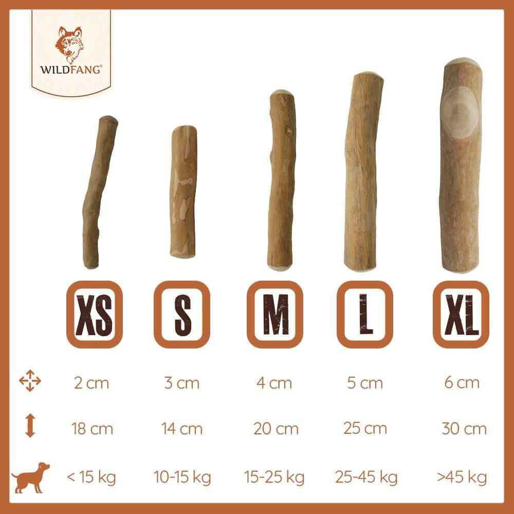 Wildfang Palo masticable de madera de café para perros thumbnail