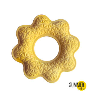 Summer Vibes Mordedor flotante con forma de flor para perros