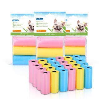 Nobleza Bolsas Higiénicas de colores para perros
