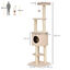 PawHut Rascador para Gatos Beige, , large indicador imagen numero 3