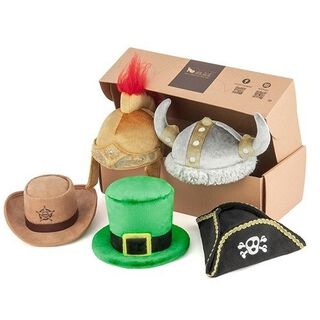 P.l.a.y. Pet Lifestyle Collection Sombreros De Peluche para perros -5 Multipack, P.l.a.y. Pet Lifestyle Collection Sombreros De Peluche para perros -5 Multipack