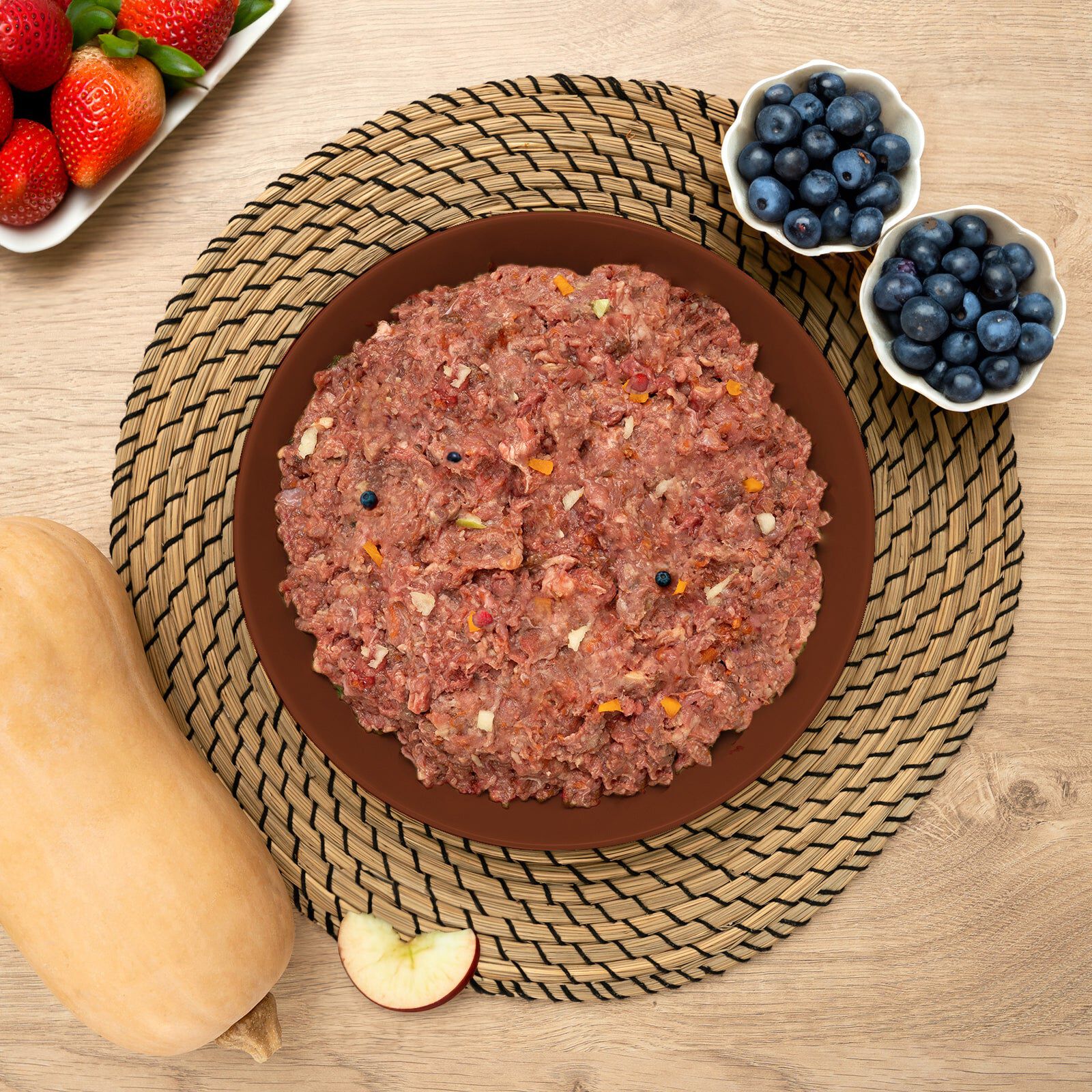 Natuka Snack Natural Menú Barf Conejo Cordero para perros thumbnail