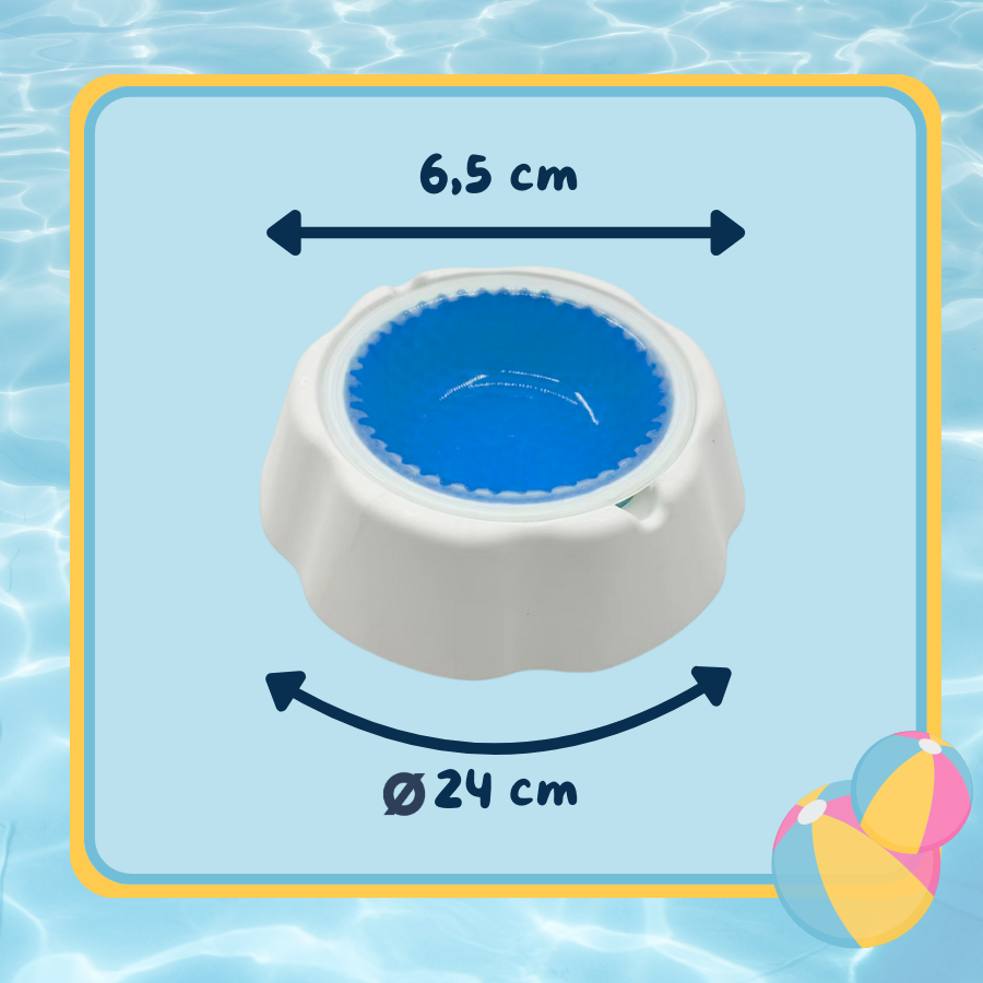 Summer Vibes Bowl Refrescante Comedero y Bebedero para perros, , large Imagen numero 4
