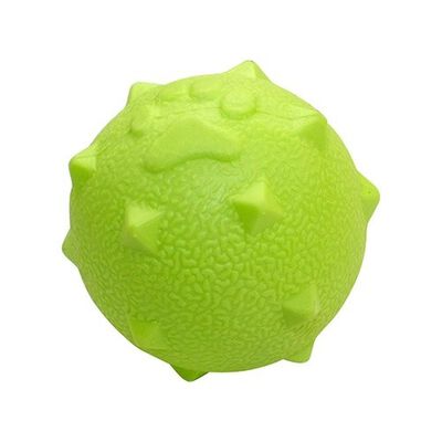 DZL pelota de juguete tpr verde para perros