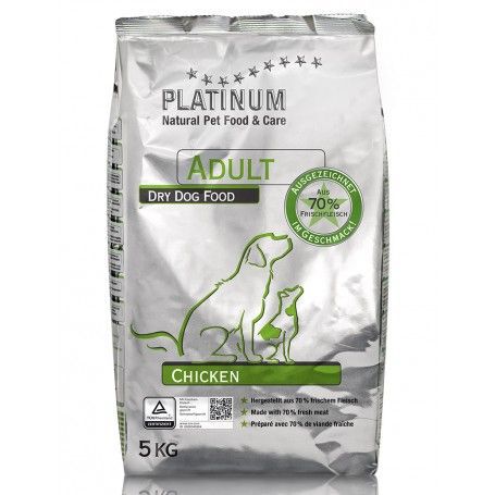 Platinum Adult Platinum Pollo pienso para perros