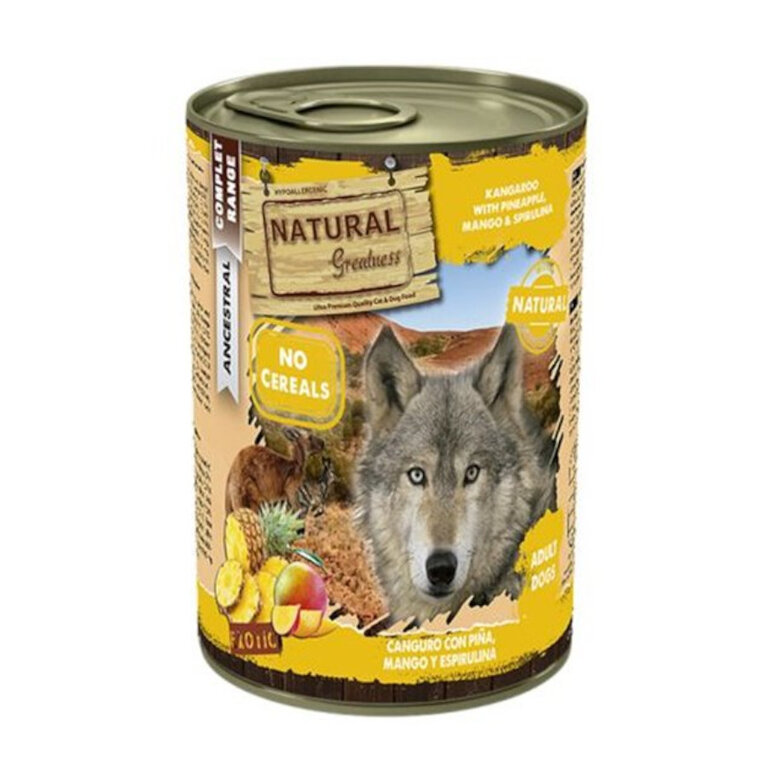 400 g Natural Greatness Canguro lata para perros