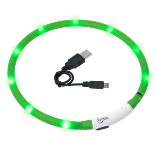 Flamingo Karlie Collar con Luz Led Verde para perros, , large Imagen numero 1