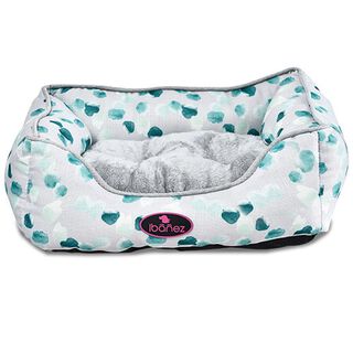 Ibañez Cama grande Petal verde para Mascotas