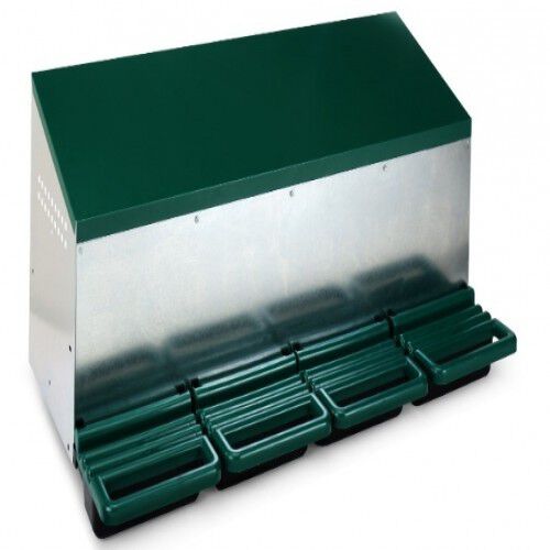 Ponedero con 4 departamentos para exterior para gallinas, , large Imagen numero 1