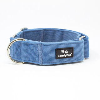 candyPet Collar Martingale Pana - Azul para perros