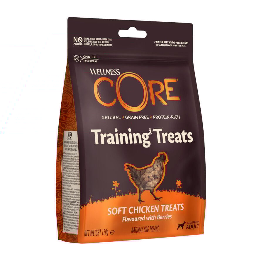 Wellness Core Bocaditos Protein Treats Pollo para perros thumbnail