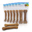 Nobleza - Hueso Prensado para Perros Fortalecedor de Dientes Stick Dental Dog Snack, Hueso de Nudillos de Cuero Crudo, Hueso para morder, 15cm,12pcs, , large indicador imagen numero 12