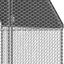 vidaXL Jaula gallinero de acero galvanizado 3x12x2 m, , large indicador imagen numero 4