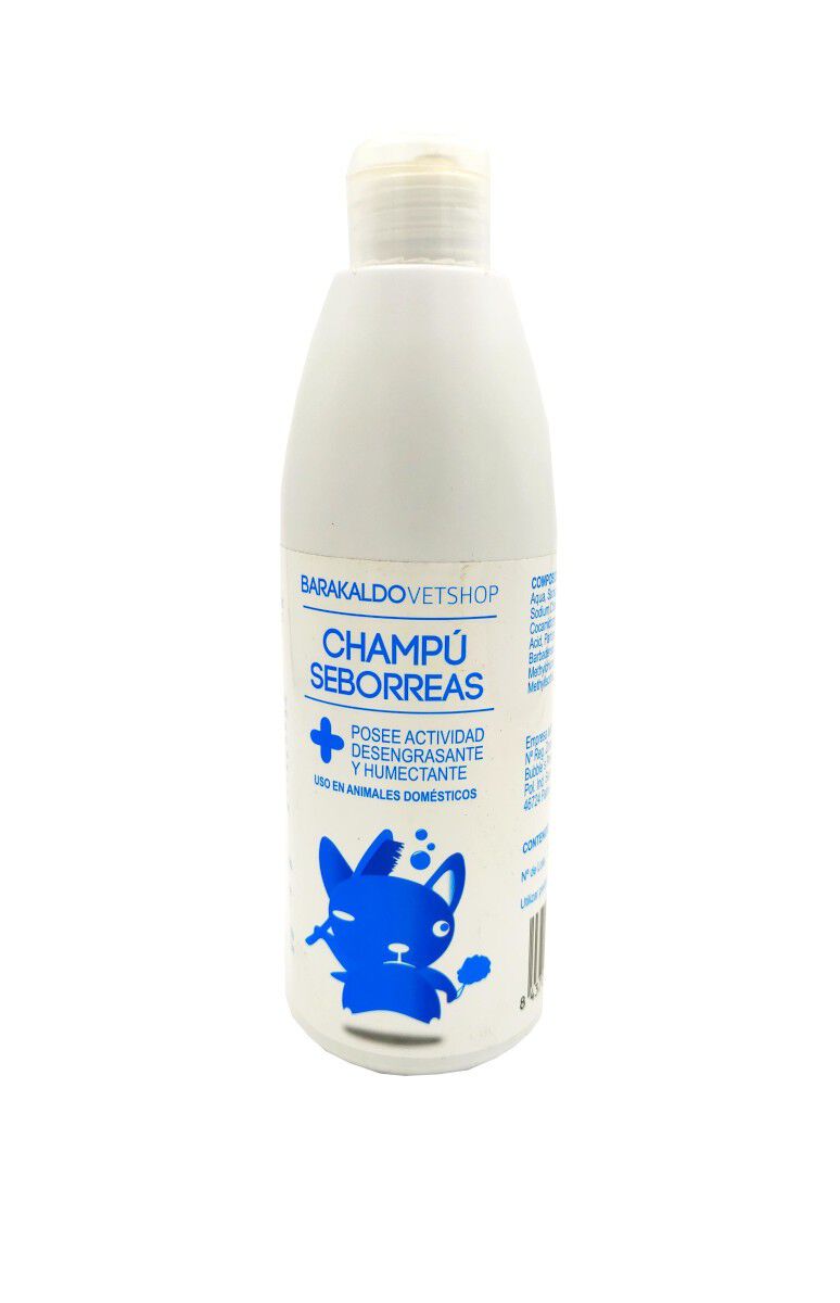 Champu Seborreas 300 ml Barakaldo Vet Shop | Champ&uacute; eborreas 300 ml Barakaldo Vet Shop para el uso t&oacute;pico de las seborreas en perros y gatos., , large Imagen numero 1