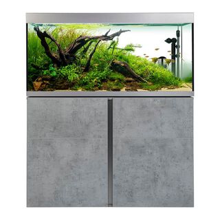 Fluval Acuario Kit Fluval Siena de 332 litros color Hormigón 