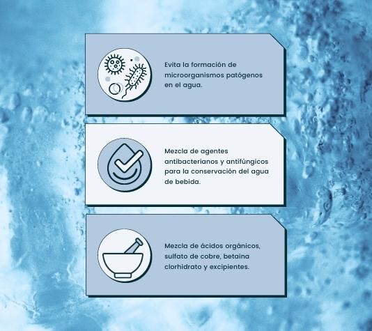 Finca Casarejo Hidropure acondicionador para el agua de los bebederos thumbnail