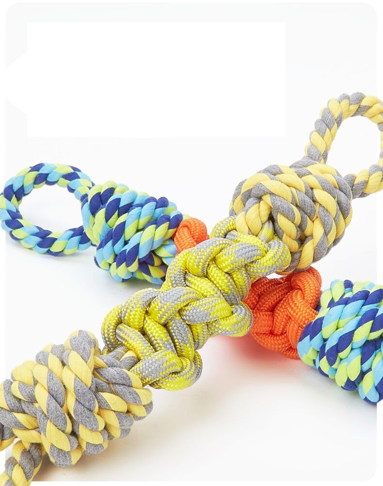 FOFOS | Juguete de Cuerda (Naranja/Azul) - Para Perro, , large Imagen numero 3