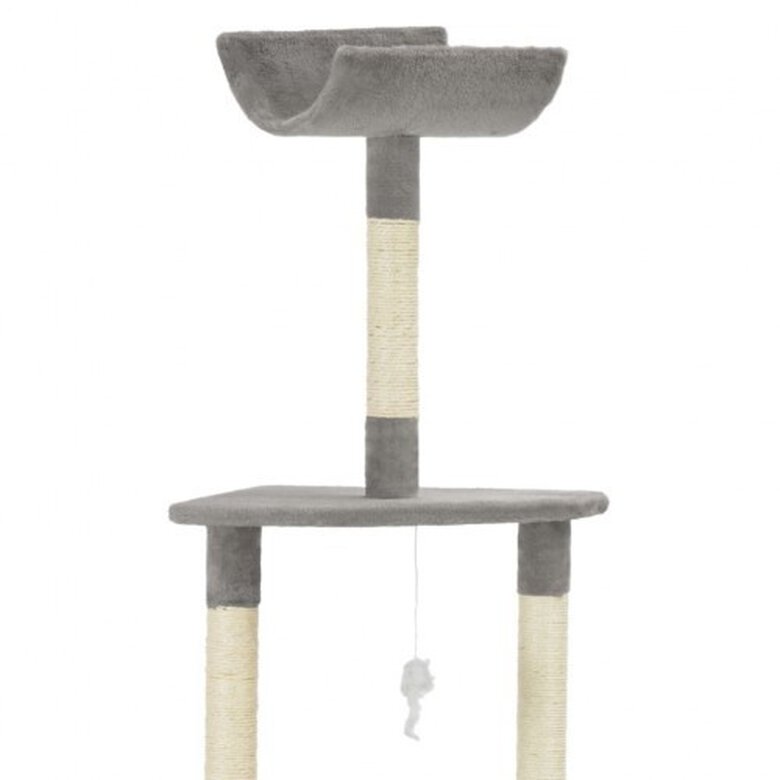 Rascador para gato con poste de sisal color Gris, , large image number null