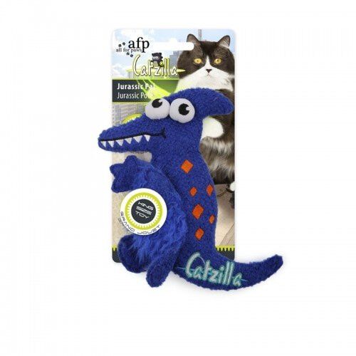 All for paws peluche catzilla dinosaurio para gatos, , large Imagen numero 1
