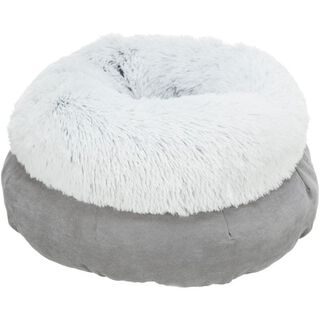 Trixie harvey cama redonda gris y blanco para perros