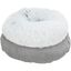 Trixie harvey cama redonda gris y blanco para perros, , large indicador imagen numero 1