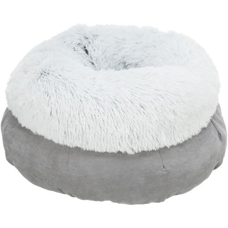 Trixie harvey cama redonda gris y blanco para perros, , large image number null